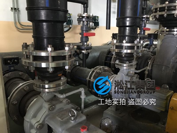 蘇州三星機電工廠配套EPDM同心異徑橡膠接頭案例